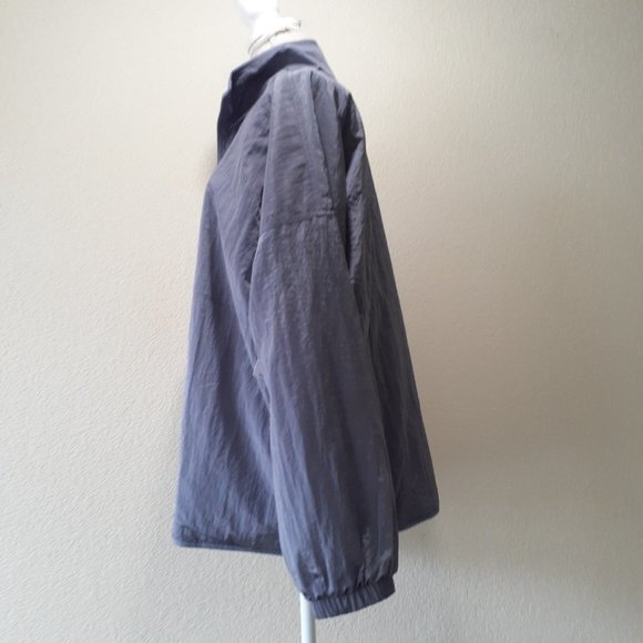 GAP Fit Fleece Lined Pop Over Windbreaker NWT - Picture 3 of 13
